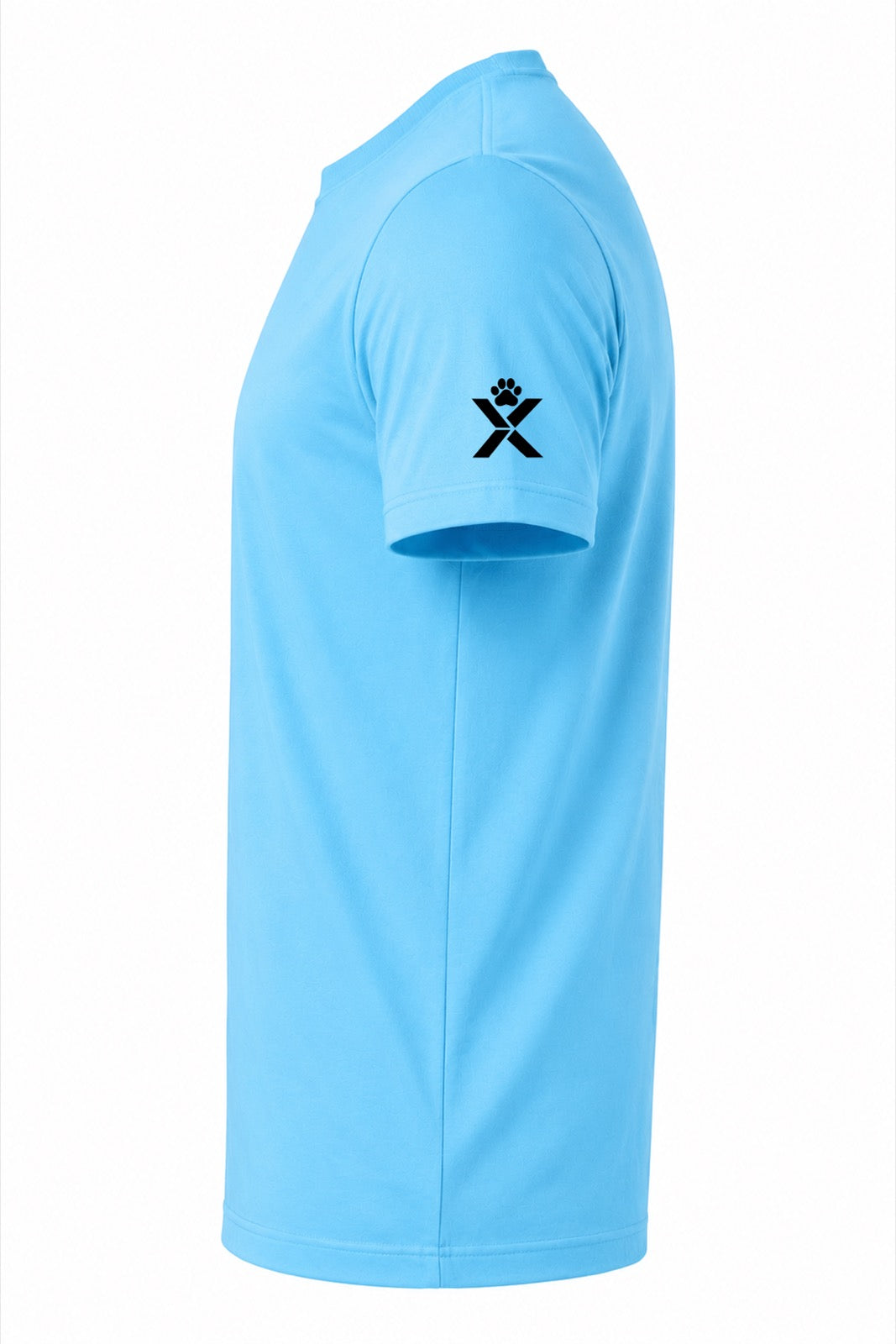 NOMAiX PAWS Husky T-Shirt for Men - My Husky Deserves an Oscar - Funny Dog Dad Gift Tee - Cyan - Left